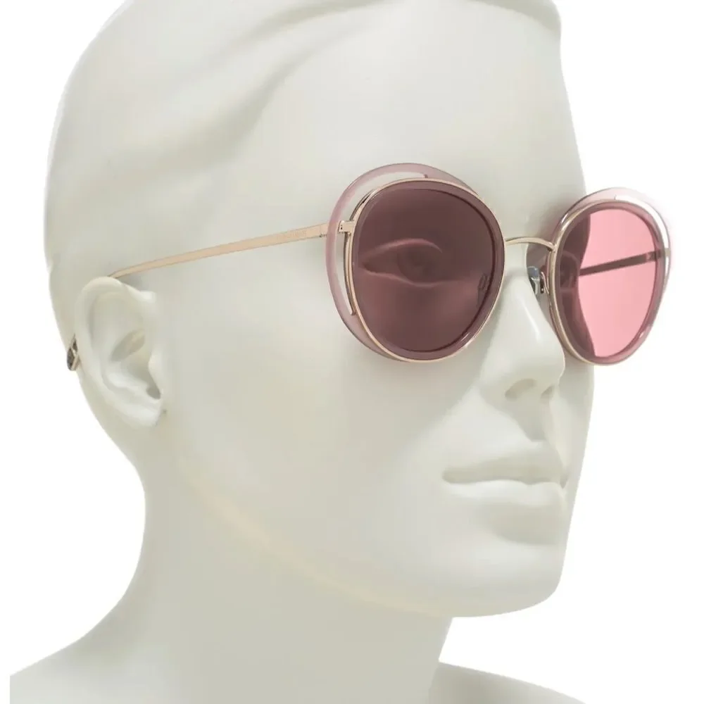 NWT Giorgio Armani  Opal Violet/ Bronze Cat-Eye Sunglasses $430